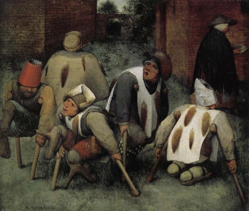 Pieter Bruegel Beggars who Norge oil painting art